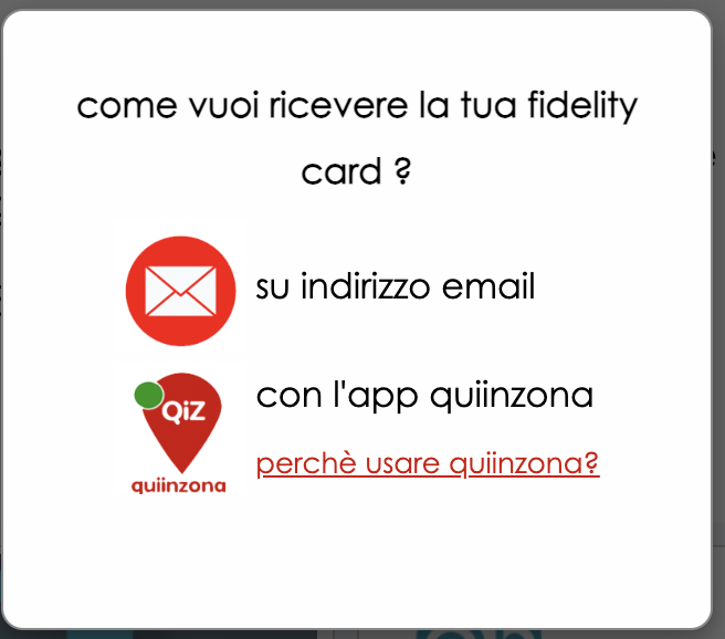 scarica fidelity card email