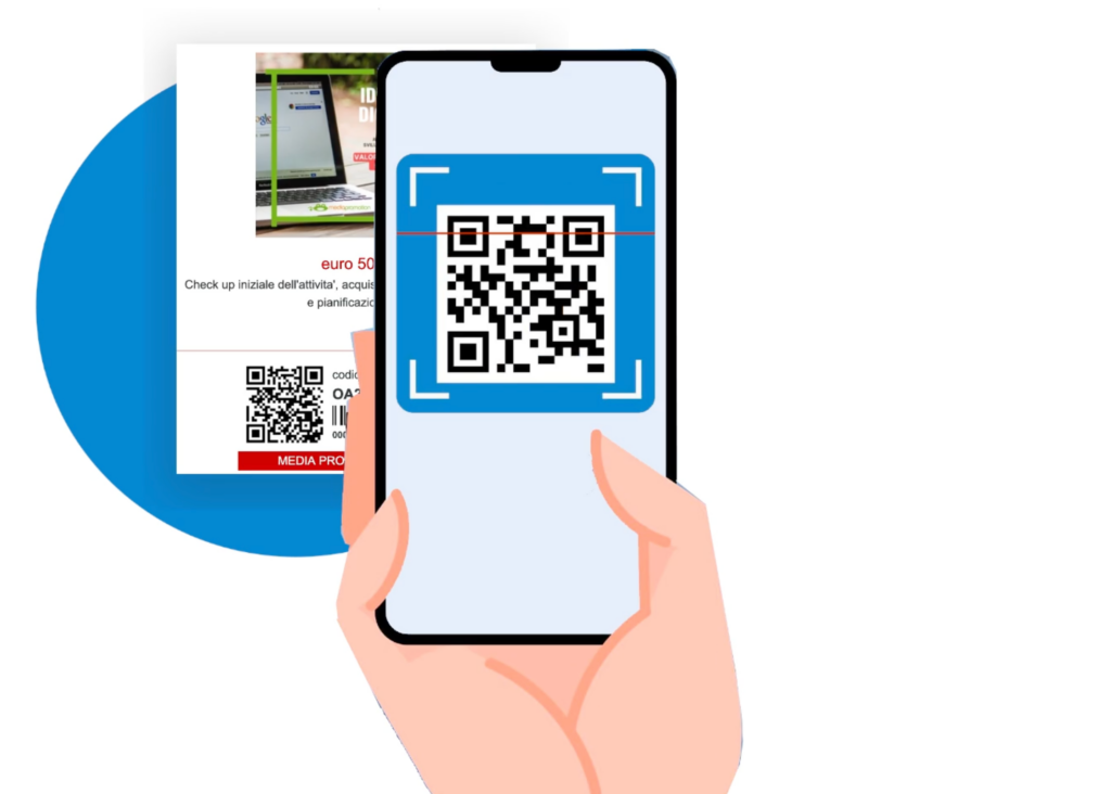 usare coupon digitali con qr-code direttamente smartphone